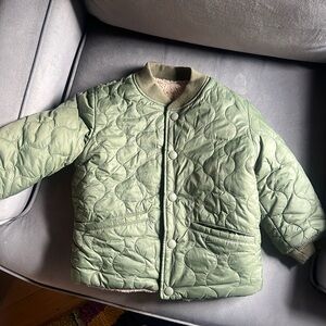 GAP reversible warm toddler jacket